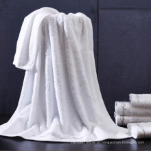 Toalha de banho bordada de algodão egípcio de alta qualidade (DPH7728)